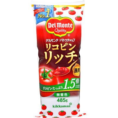 デルモンテトマトケチャップリコピンリッチ485g