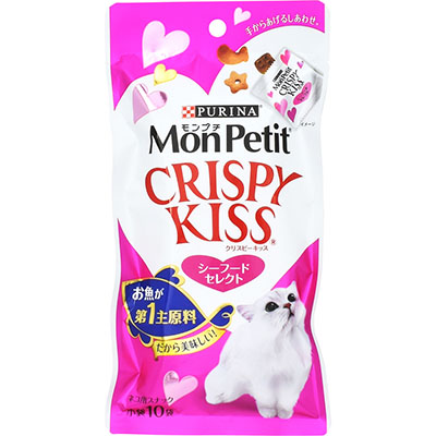 モンプチ クリスピーキッス シーフード 30g