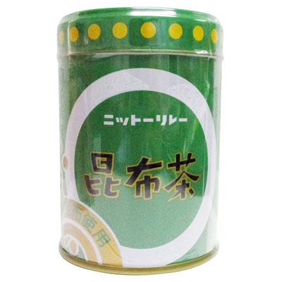 ニット－リレ－昆布茶８０ｇ缶