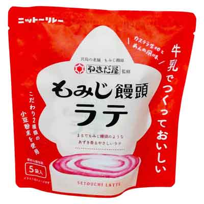 ニットーリレー　もみじ饅頭ラテ　5袋入