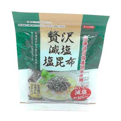 日東海藻 贅沢減塩塩昆布 減塩 25g