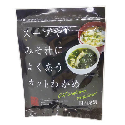 日東海藻　スープやみそ汁によくあうカットわかめ　20ｇ