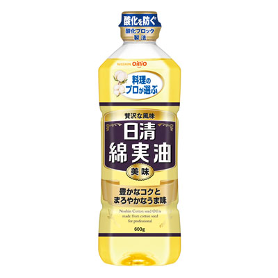 日清オイリオ　綿実油６００ｇ