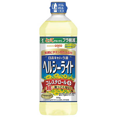 日清オイリオ キャノーラ油ヘルシーライト 800g