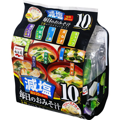 永谷園 毎日のお味噌汁5種 減塩10袋