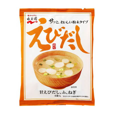 永谷園　えびだしみそ汁　４袋入