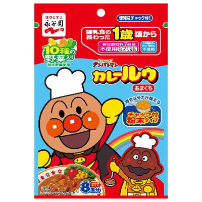永谷園 アンパンマン カレールウ あまくち 68g