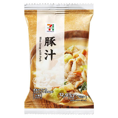 セブンプレミアム フリーズドライみそ汁 豚汁 1食