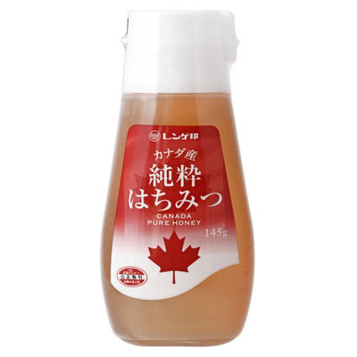 レンゲ印 カナダ産純粋はちみつ 145g