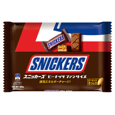 マーススニッカーズファンサイズ180g