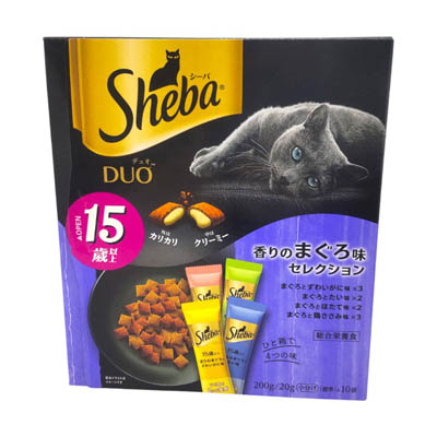 シーバ　デュオ　香りのまぐろ味セレクション　20g×10袋