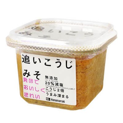 ハナマルキ　無添加減塩追いこうじみそ　650ｇ