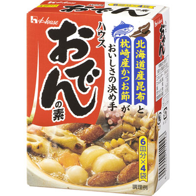 ハウス おでんの素6皿分×4袋