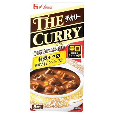 ハウス　ザ・カリ－辛口　5皿分