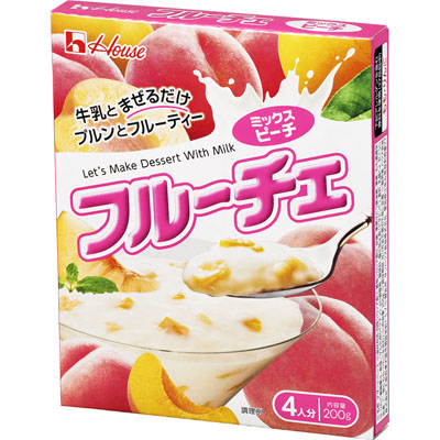 ハウスフルーチェミックスピーチ200g
