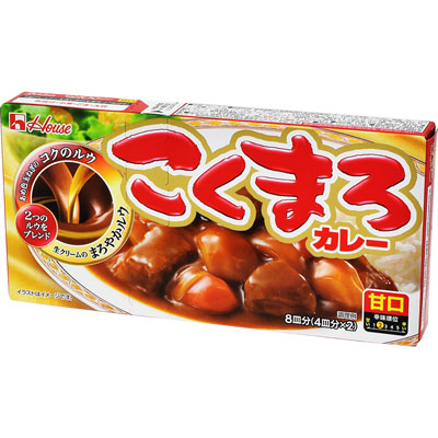 ハウスこくまろカレー甘口８皿分１４０ｇ