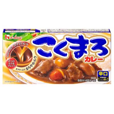 ハウス　こくまろカレー　辛口８皿分