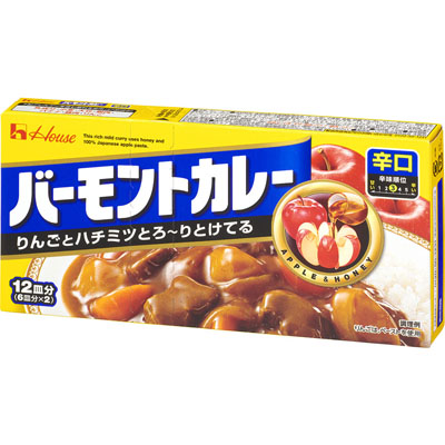 ハウス　バーモントカレー辛口２３０ｇ