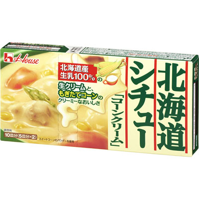 ハウス 北海道シチュー コーンクリーム180g