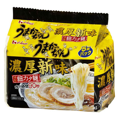 ハウスうまかっちゃん濃厚新味５個パック