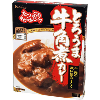 ハウス　とろうま牛角煮カレー　中辛　２００ｇ
