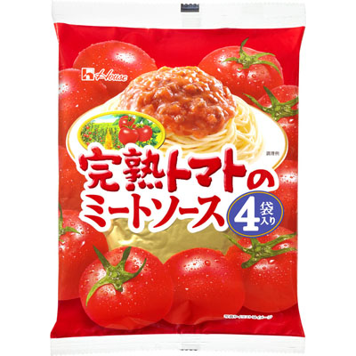 ハウス 完熟トマトのミートソース4袋入り
