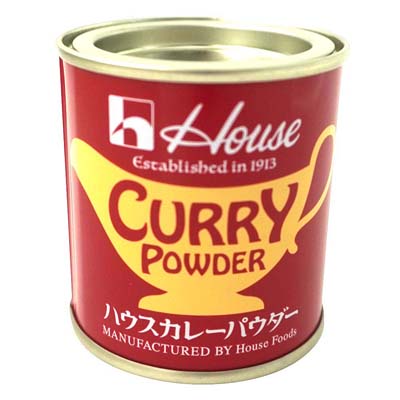 ハウス　カレーパウダー缶　35ｇ