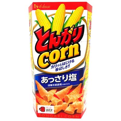 ハウス とんがりコーン あっさり塩 68g