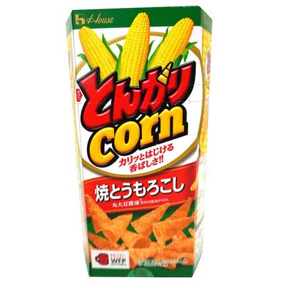 ハウス とんがりコーン 焼とうもろこし 68g