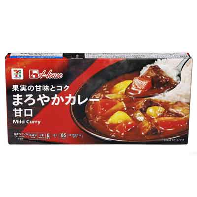 セブンプレミアム　果実の甘味とコクまろやかカレー　甘口　8皿分