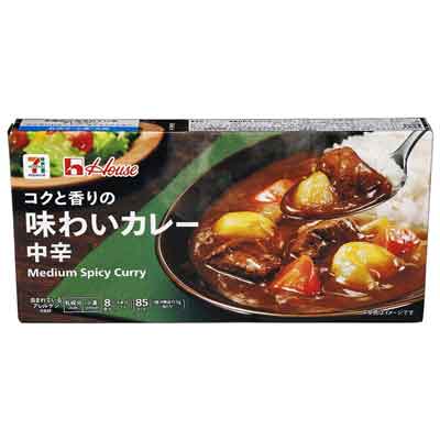 セブンプレミアム　コクと香りの味わいカレー　中辛　8皿分