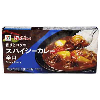セブンプレミアム　香りとコクのスパイシーカレー　辛口　８皿分
