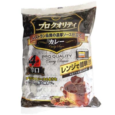 ハウス　プロクオリティ　カレー　辛口　4袋入