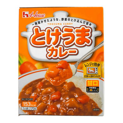 ハウス食品　とけうまカレー　甘口　1人前