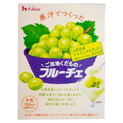 ハウス食品　ご当地くだものフルーチェ　シャインマスカット　150ｇ