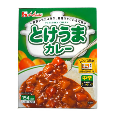 ハウス食品　とけうまカレー　中辛　1人前