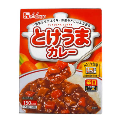 ハウス食品　とけうまカレー　辛口　1人前