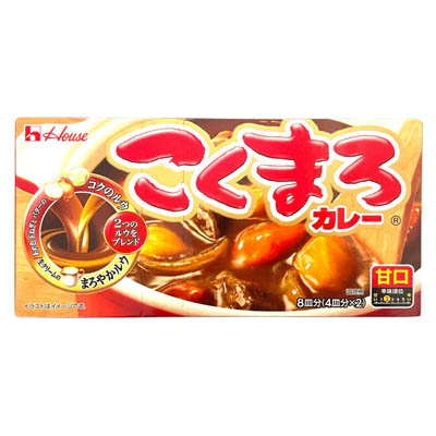 ハウス　こくまろカレー　甘口　4皿分×2