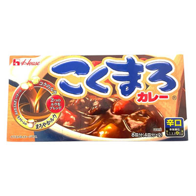 ハウス　こくまろカレー　辛口　4皿分×2