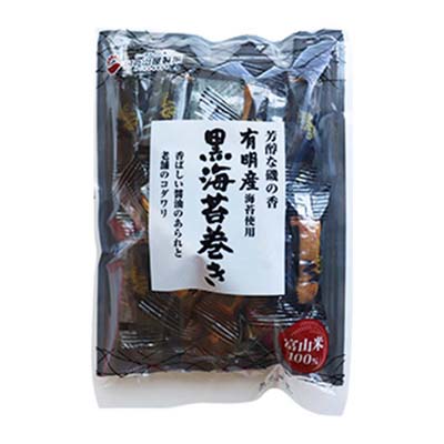 日の出屋製菓　黒海苔巻き　50ｇ