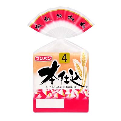 フジパン 本仕込食パン4枚