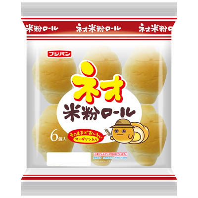 フジパン　ネオ米粉ロール　6個入