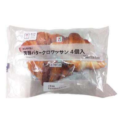 セブンプレミアム　芳醇バタークロワッサン　4個入