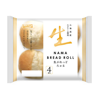 フジパン　生ぶれっどろぉる　4個入
