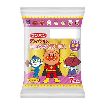 フジパン　アンパンマンのミニスナック　さつまいも　７本入