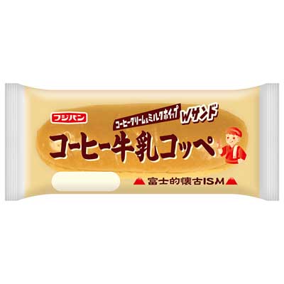 フジパン コーヒー牛乳コッペ 1個