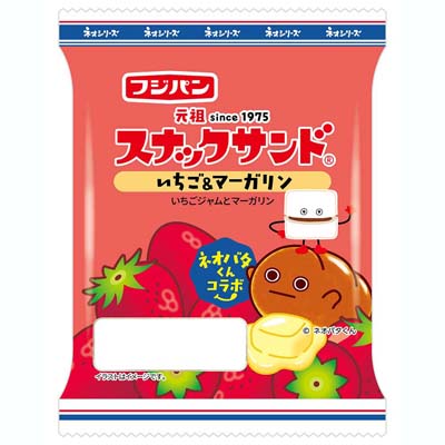 フジパン　スナックサンド　いちご＆マーガリン　2個入