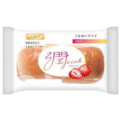 フジパン　うるおいサンド　イチゴ　1個