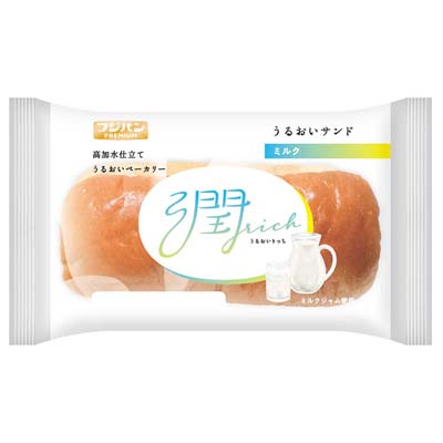 フジパン　うるおいサンド　ミルク　1個
