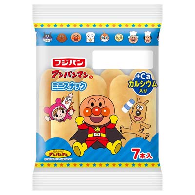 フジパン アンパンマンのミニスナック プレーン 7本
